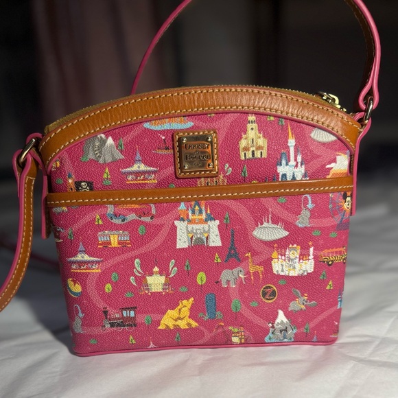 Dooney & Bourke pink Disney Parks “Parks Life” Crossbody Bag - Picture 3 of 16